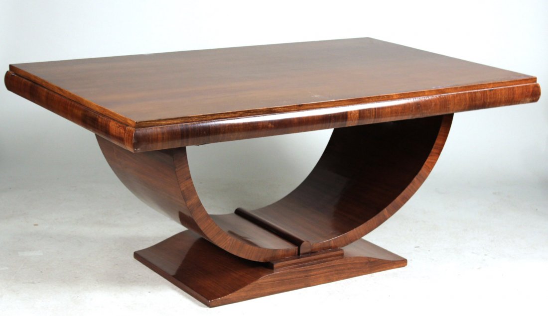 Art Deco Mahogany Center Table (1 of 7)
