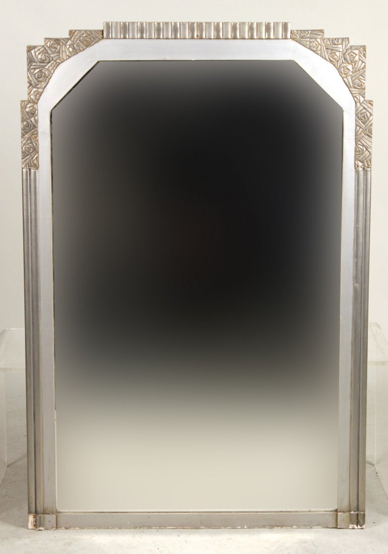 Art Deco Silver-Gilt Mirror (1 of 8)