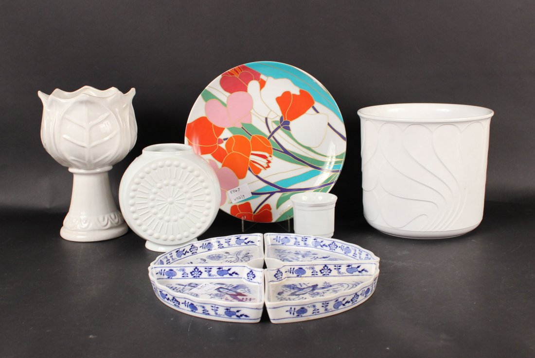 Group of German Porcelain Table Articles (1 of 10)