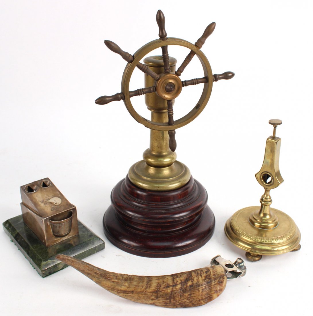 Ships Wheel Cigar Cutter (1 of 9)