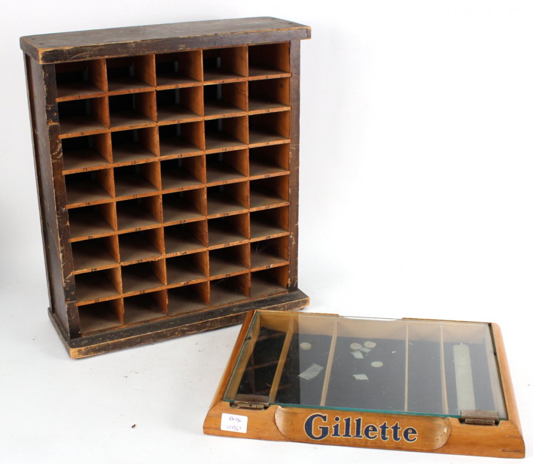 Two Pharmacy Advertising Display Cabinets (1 of 9)