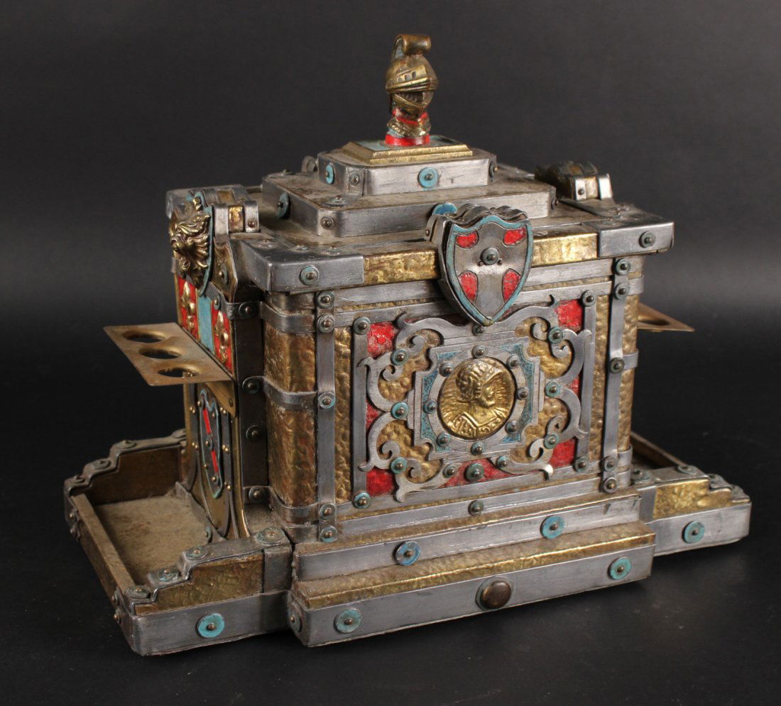 English Brass Mounted Humidor