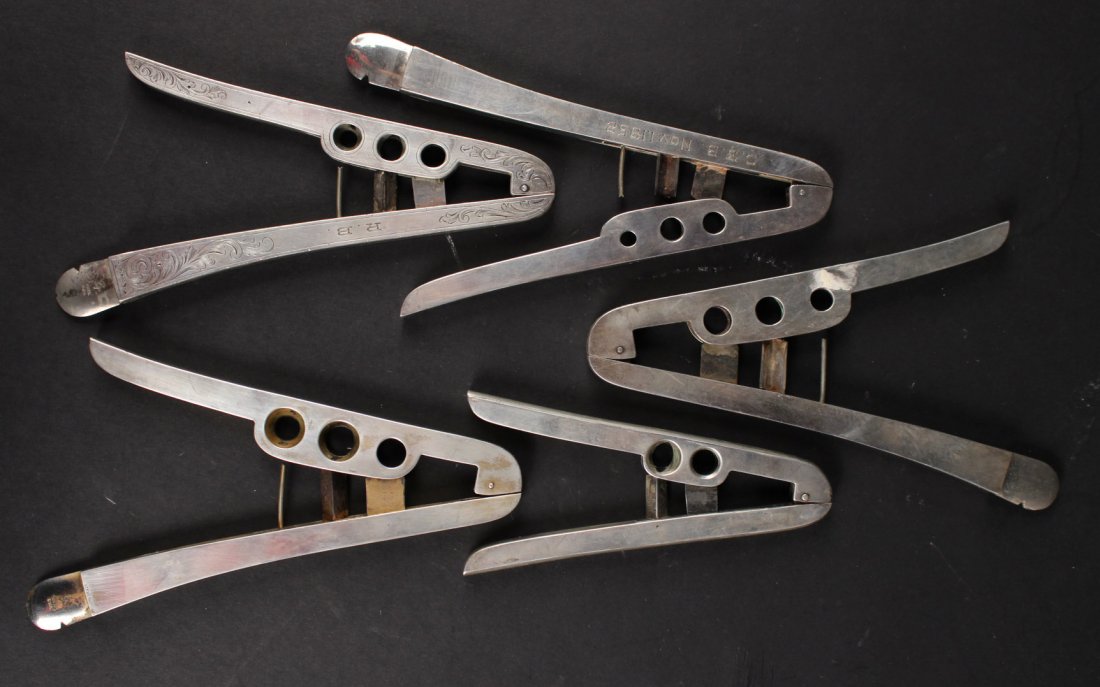 Five Sterling Silver Multi-Tool Cigar Cutters (1 of 9)