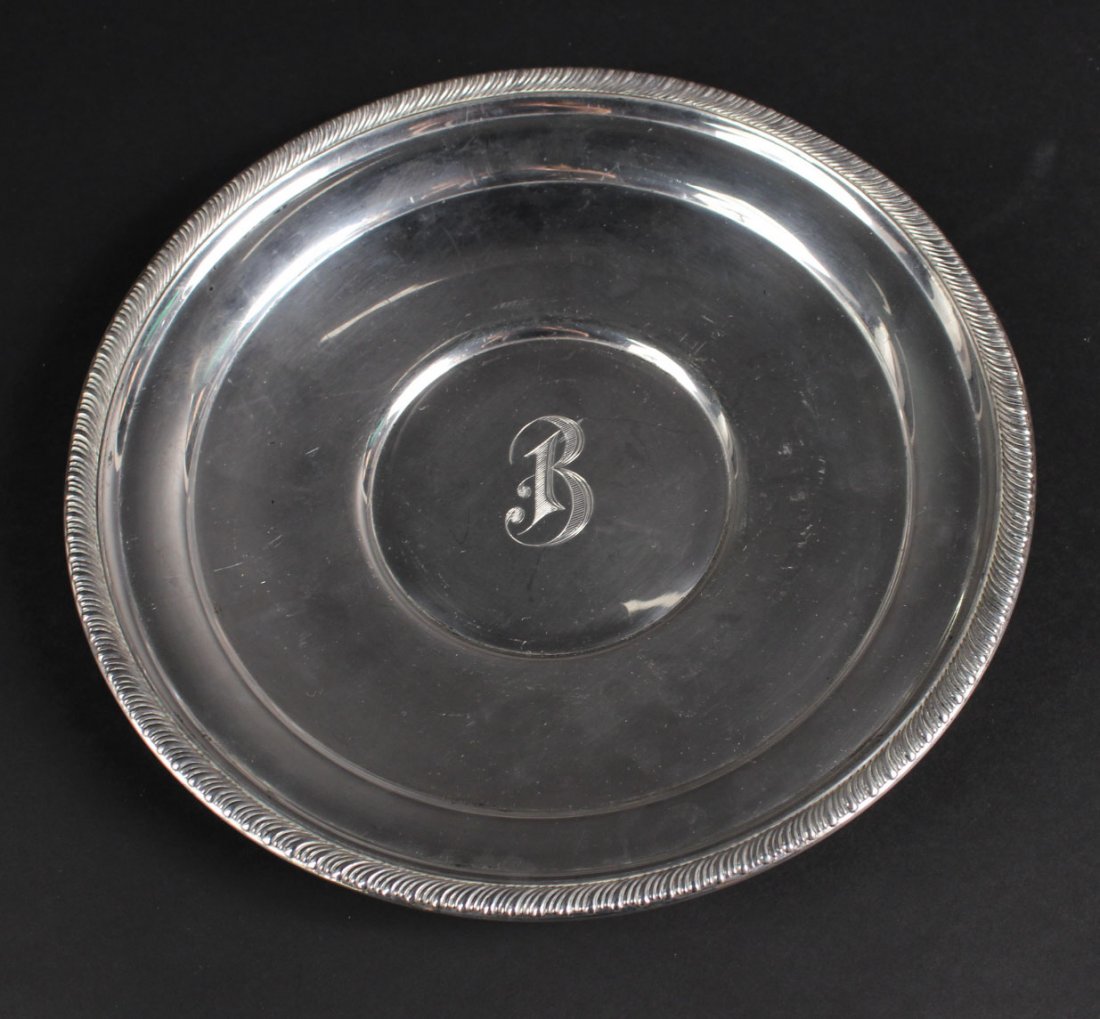 American Sterling Silver Circular Tray (1 of 6)