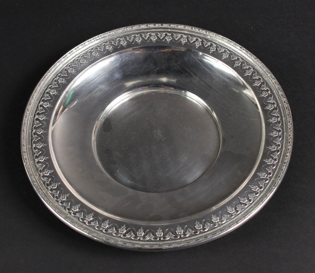 American Sterling Silver Circular Tray (1 of 4)