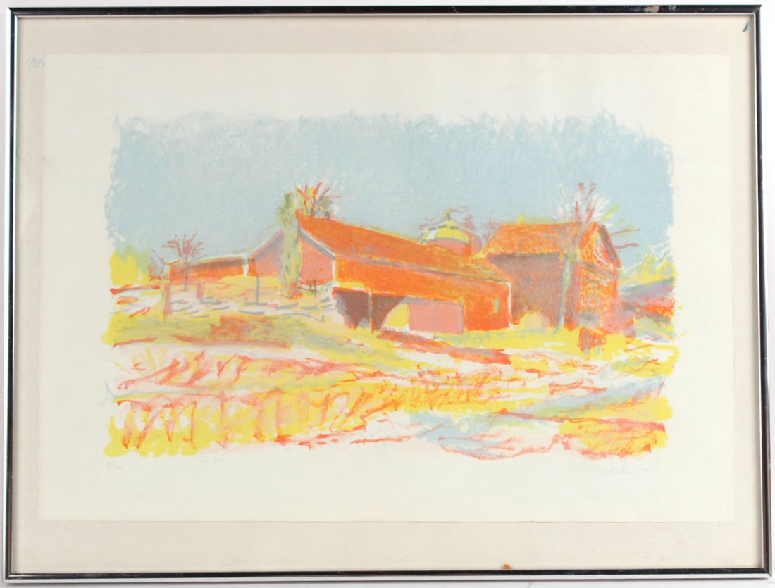 Serigraph, Pencil Signed, Wolf Kahn (1 of 8)