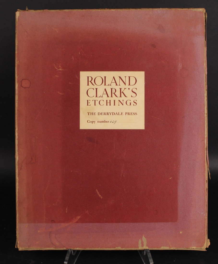 "Roland Clark's Etchings", The Derrydale Press (1 of 10)