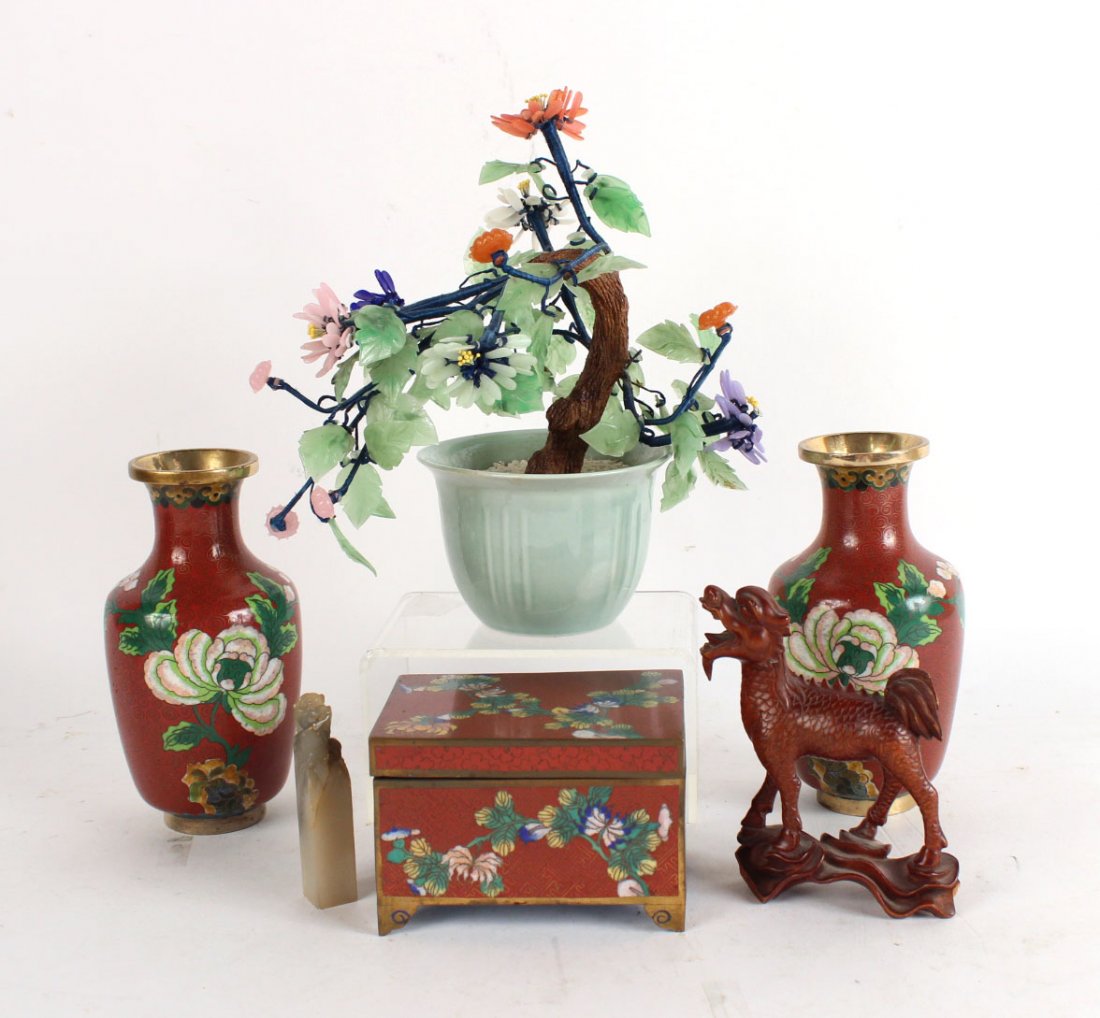 Group of Cloisonne Table Articles (1 of 9)