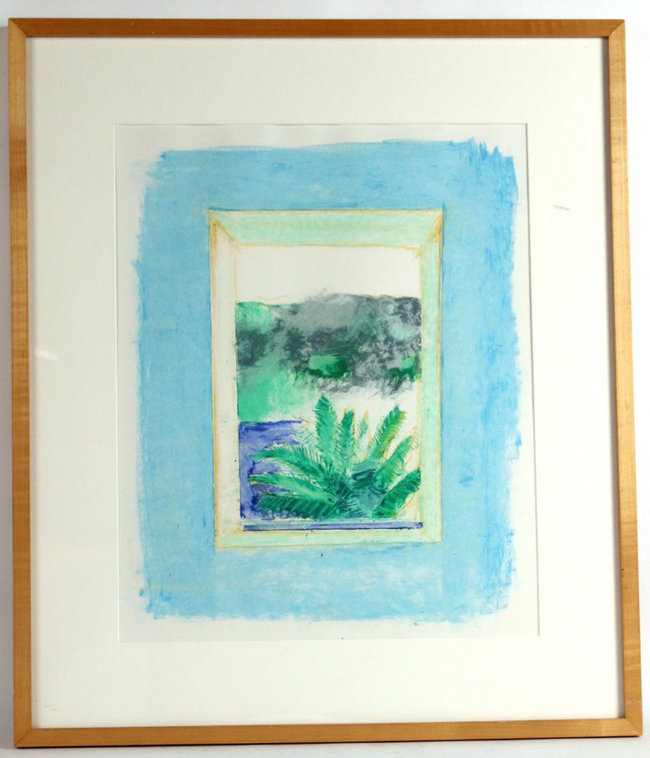 Chalk on Paper, Window View, Anthony Frye (1 of 7)