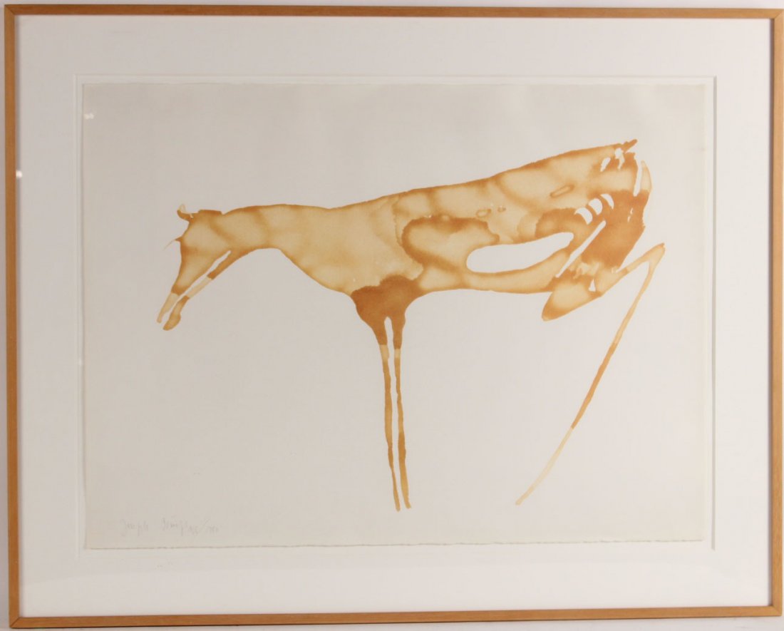 Photo Lithograph, Abstract Horse, Joseph Beuys (1 of 8)