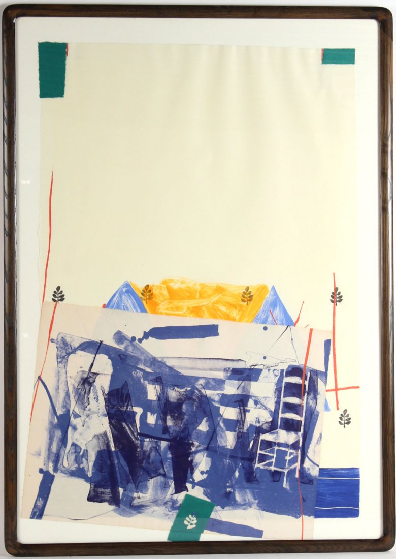 Lithograph, "Letter from Matisse," Steven Sorman (1 of 6)