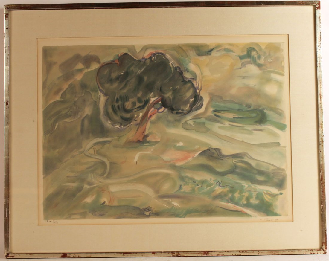 Print, The Tree, Solange Tarazi (1 of 8)