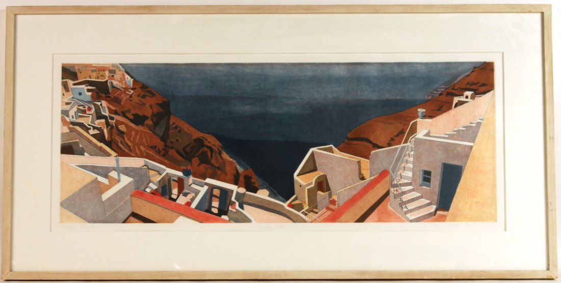 Aquatint, Terrace Tilt, Susan Shatter (1 of 7)