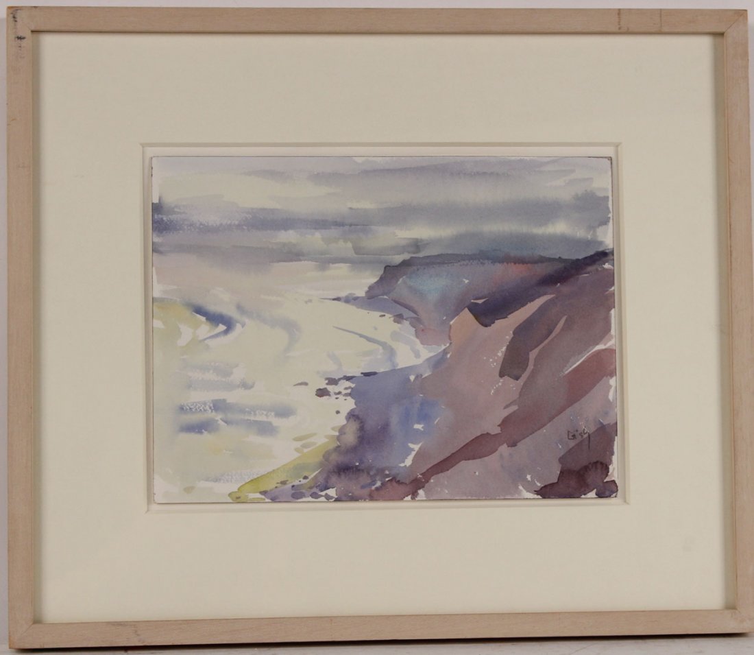 Watercolor, Seascape, Peter Gish (1 of 5)