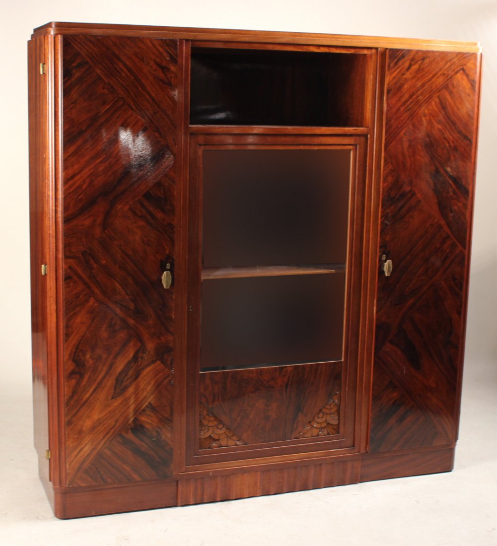 Louis Majorelle Art Nouveau Walnut Armoire (1 of 9)