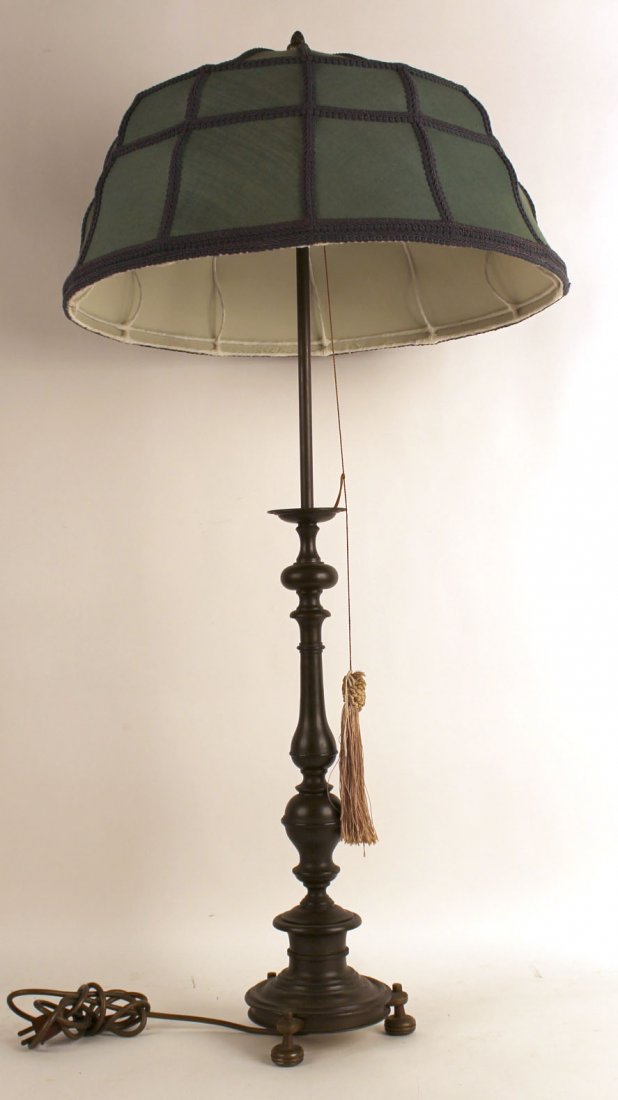 Neoclassical Style Bronze Table Lamp (1 of 6)