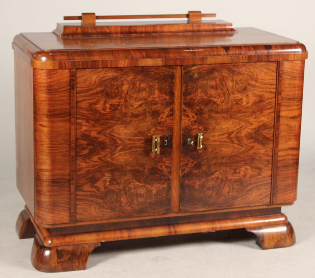 Art Deco Walnut Server (1 of 10)