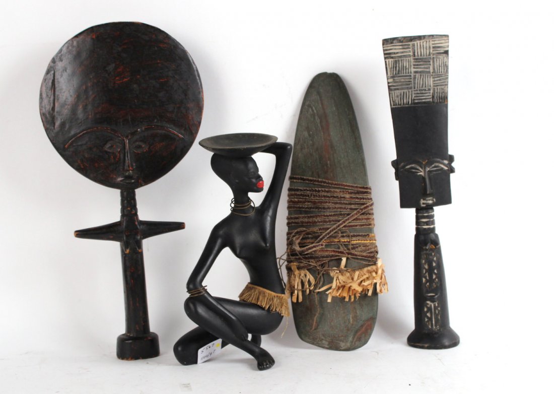 Two African Wood Figures (1 of 7)