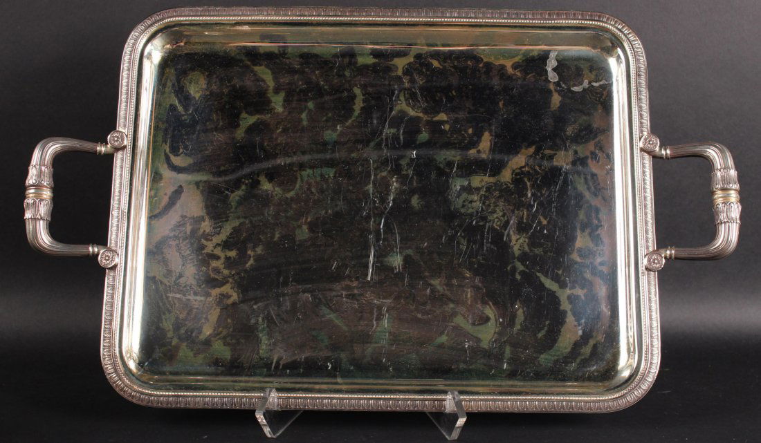 Christofle Silver Plated Double Handled Tray (1 of 6)