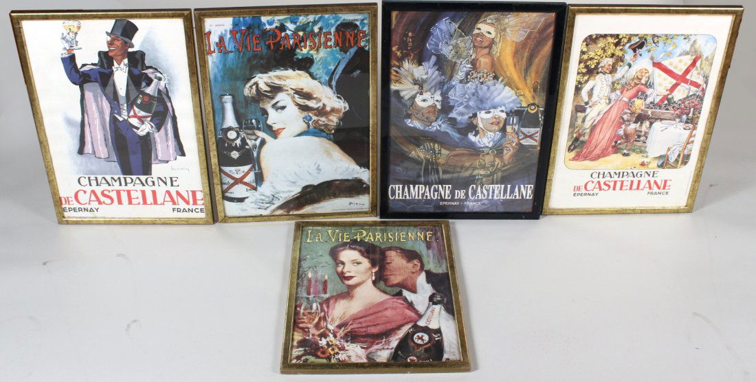 Five Posters for Champagne de Castellane (1 of 8)