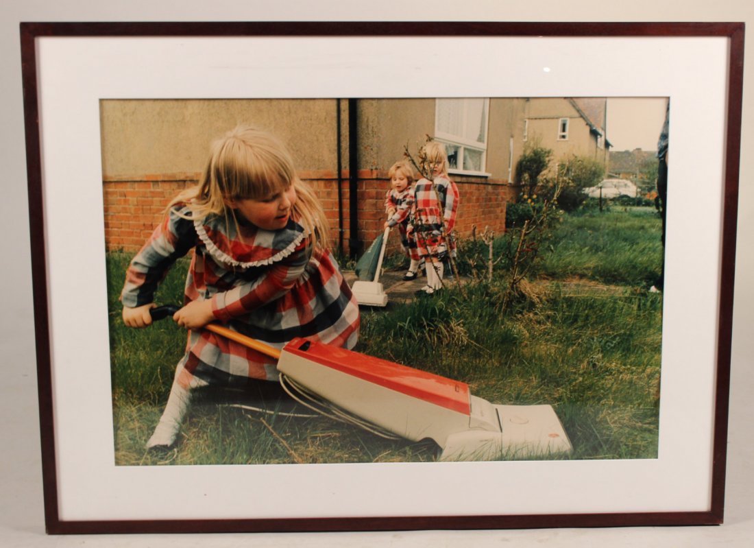 Cibachrome, Children Playing, Nick Waplington: British, 20thC. RDA# 72406 Bin#77 Sight size: 30"h x 40"w