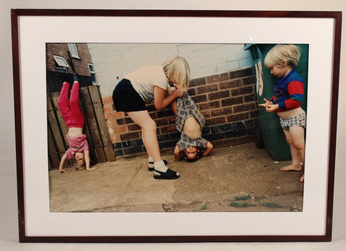 Cibachrome, Children Playing, Nick Waplington: British, 20thC. RDA# 72405 Bin#77 Sight size: 30"h x 40"w