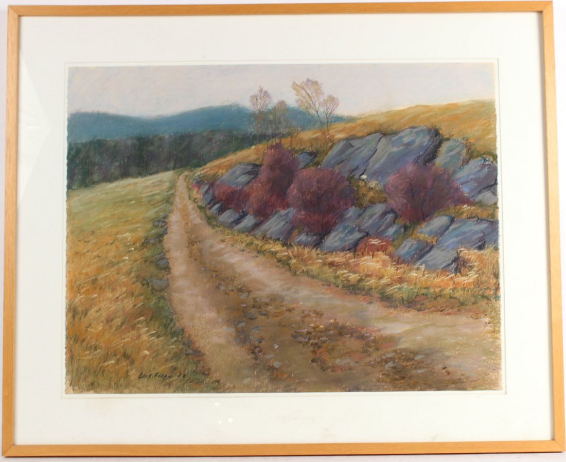 Pastel on Paper, Landscape, Lois Foley (1 of 7)
