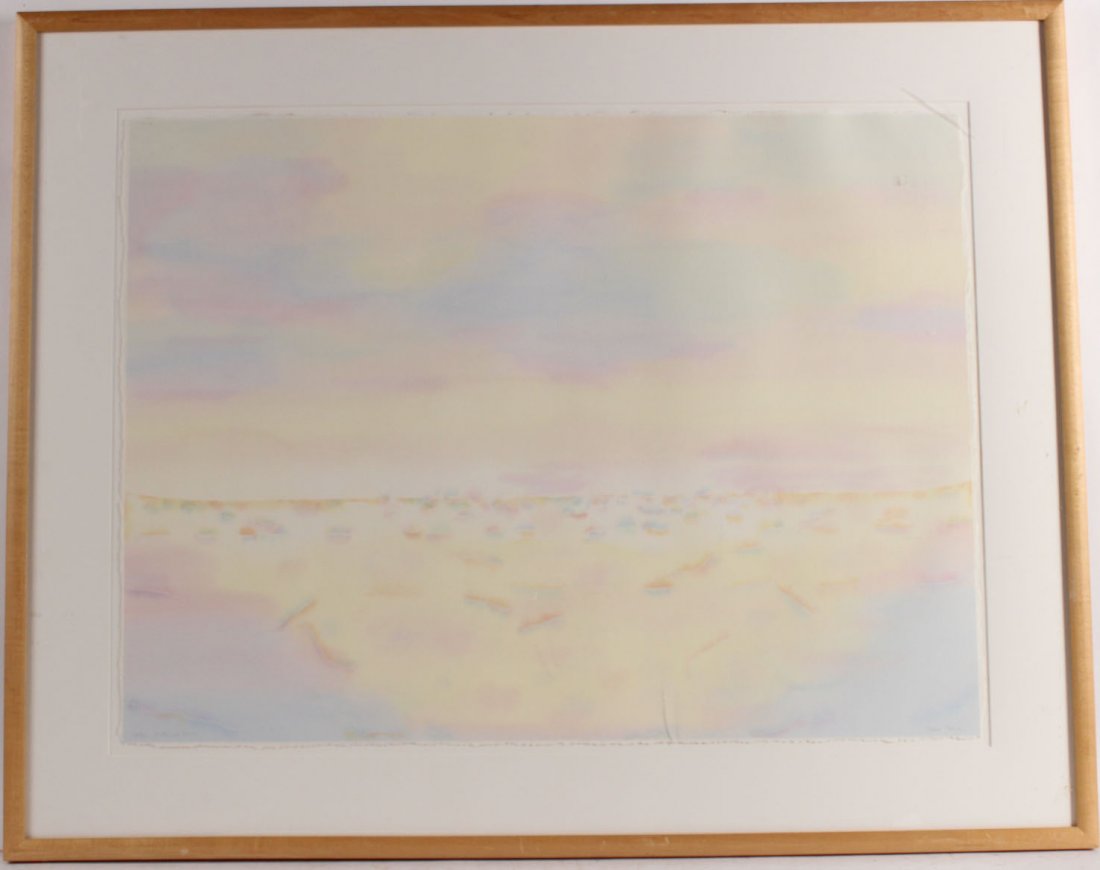 Lithograph, "Butternut Banks," Todd Stone (1 of 7)