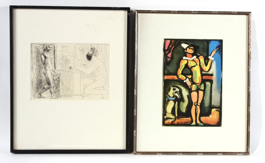 Two Reproduction Prints (1 of 9)