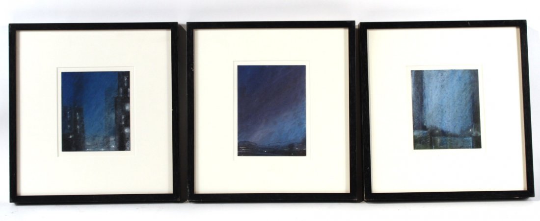 Three Pastels on Paper, John Berens (1 of 8)