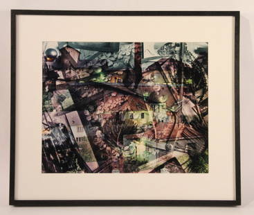 Ektacolor Print, Czech Hillside, Andrew Moore: RDA#24774 Bin#87 Sight size: 16-3/4"h x 21"w