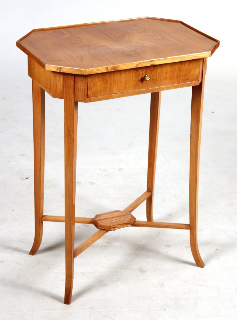 Biedermeier Oak Sewing Table (1 of 6)