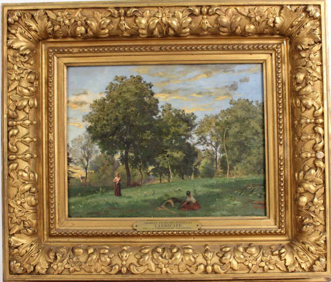 Oil on Canvas, Figures in Landscape (1 of 9)