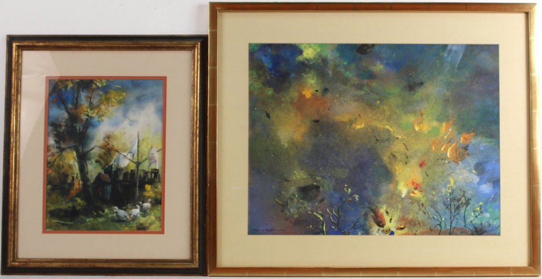 Mixed Media on Paper, Murray Kupferman (1 of 10)