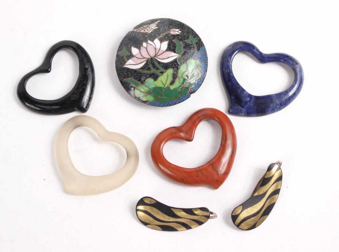 Pair of Tiffany Silver Barettes (1 of 7)