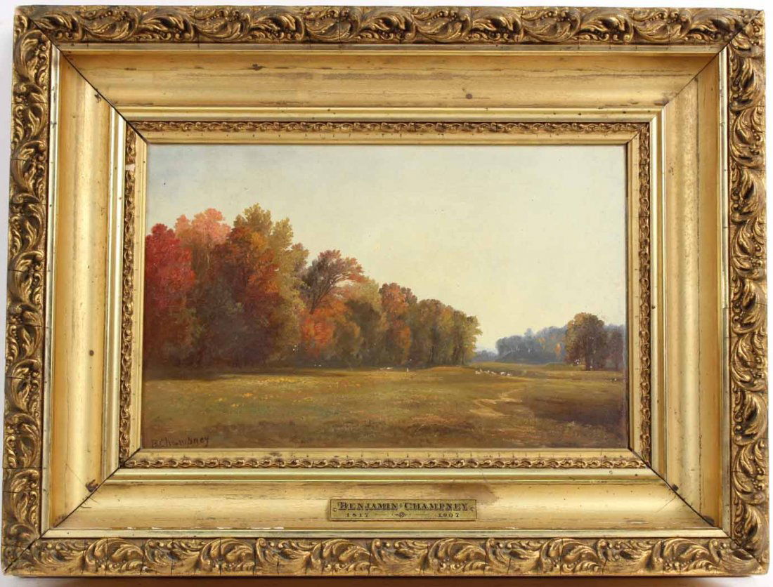 Oil on Board, Landscape Benjamin Champney (1 of 8)