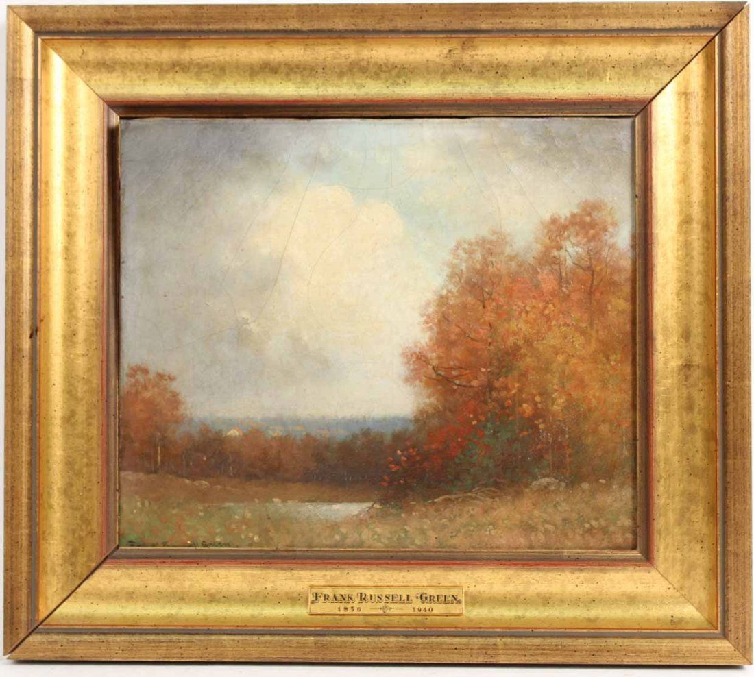 Oil on Canvas, Landscape, Frank Russell Green (1 of 10)