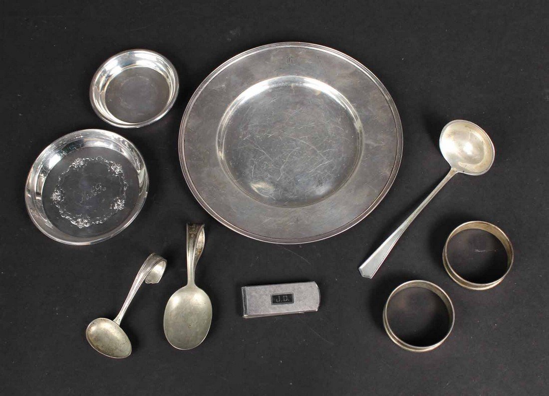 Group of Sterling Articles (1 of 10)