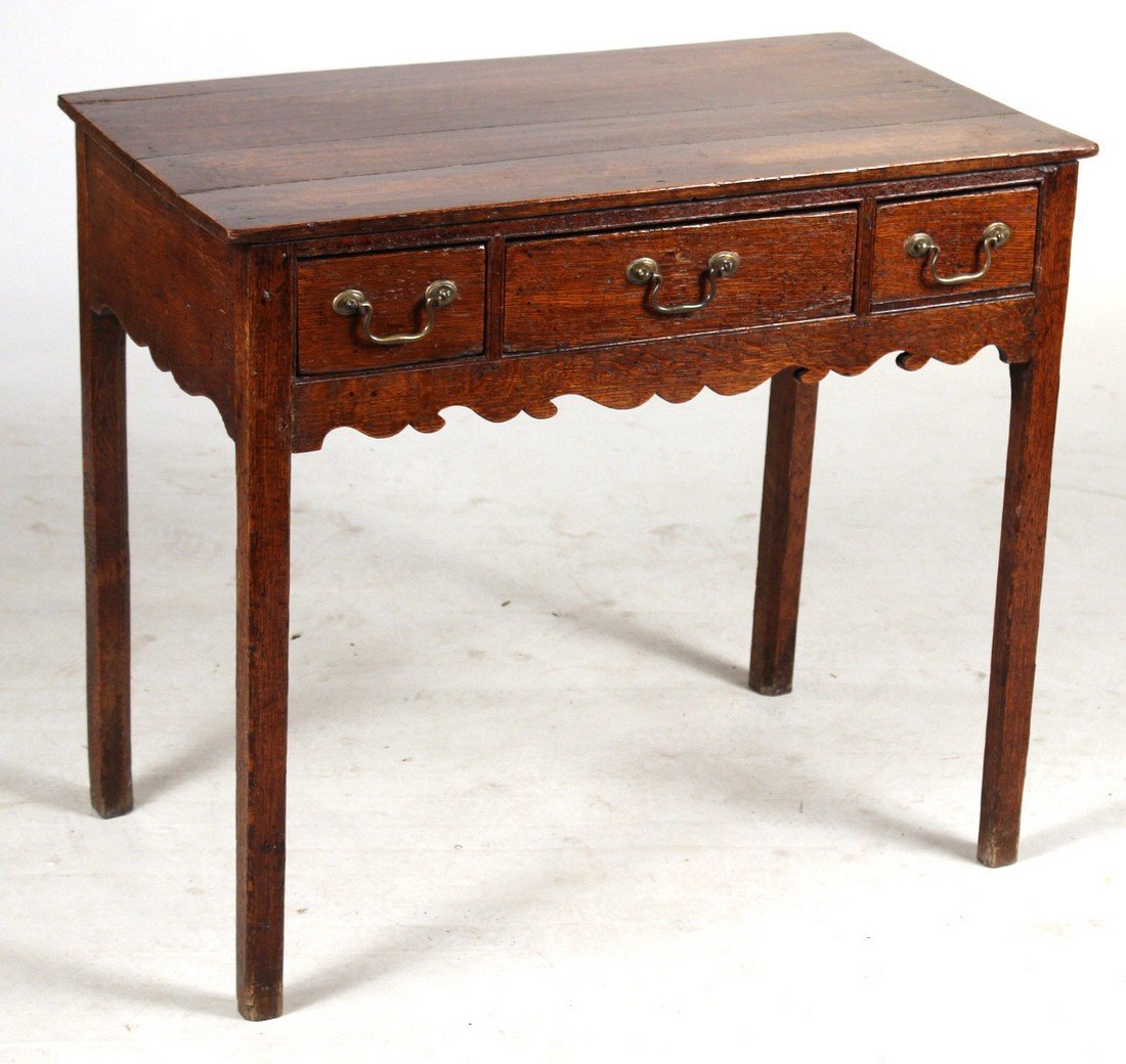 George III Oak Dressing Table (1 of 9)