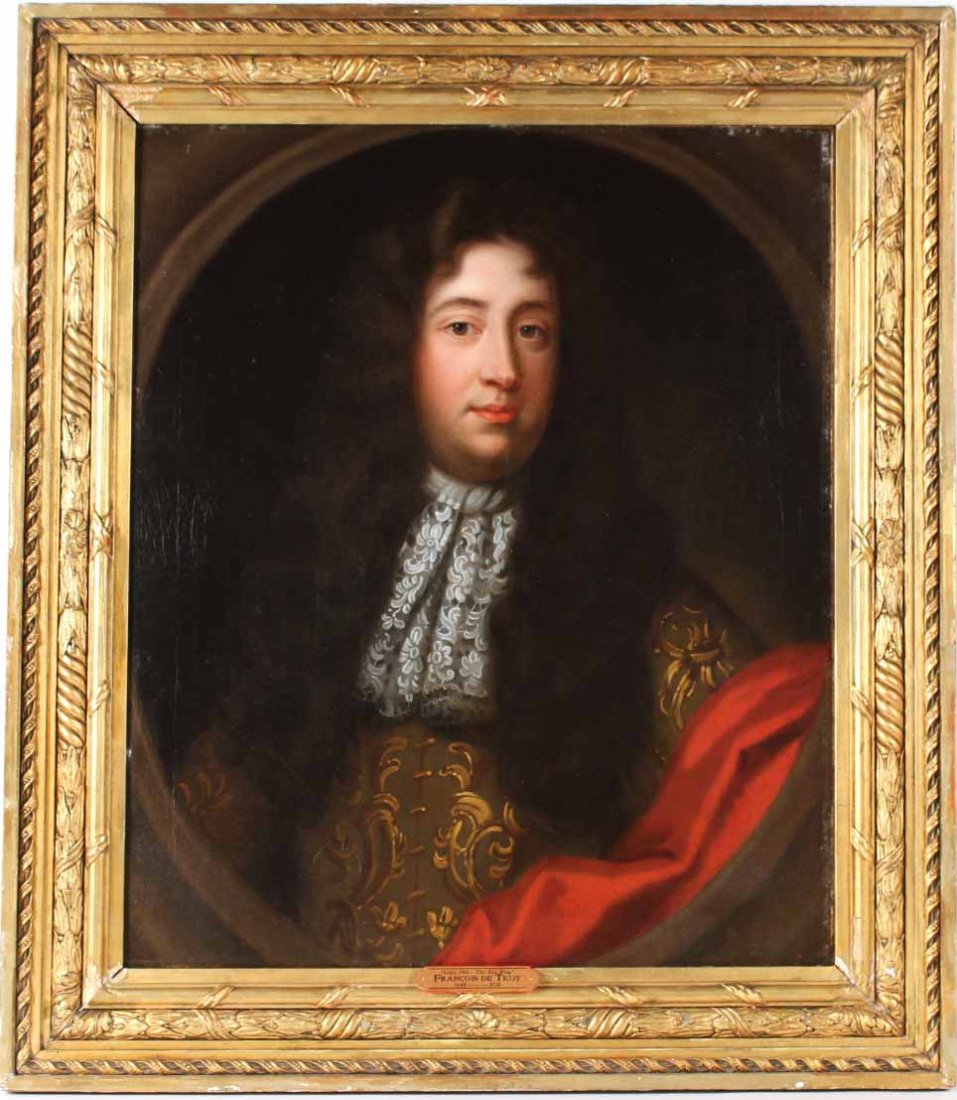 Oil on Canvas, Portrait of Louis 14th (1 of 10)