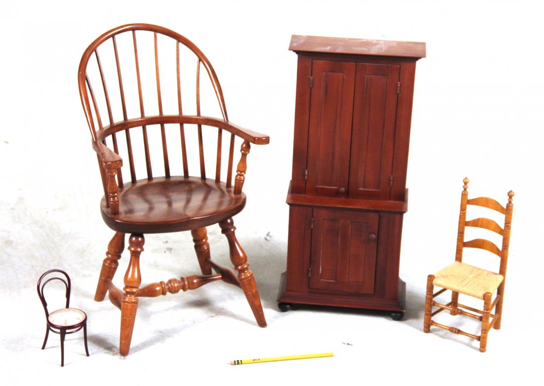 Salesman Sample Bowback Windsor Armchair (1 of 9)