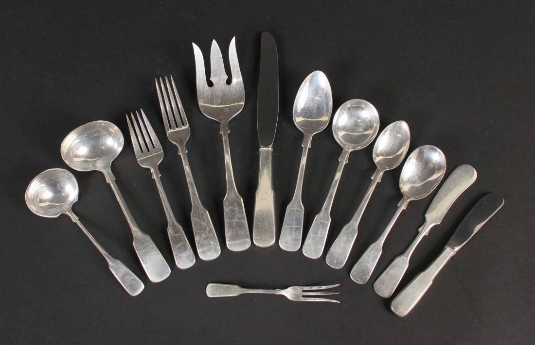 International "1810" Pattern Sterling Flatware (1 of 7)