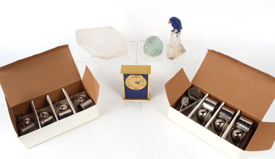 LeCoultre Blue-Enamel Desk Clock (1 of 10)