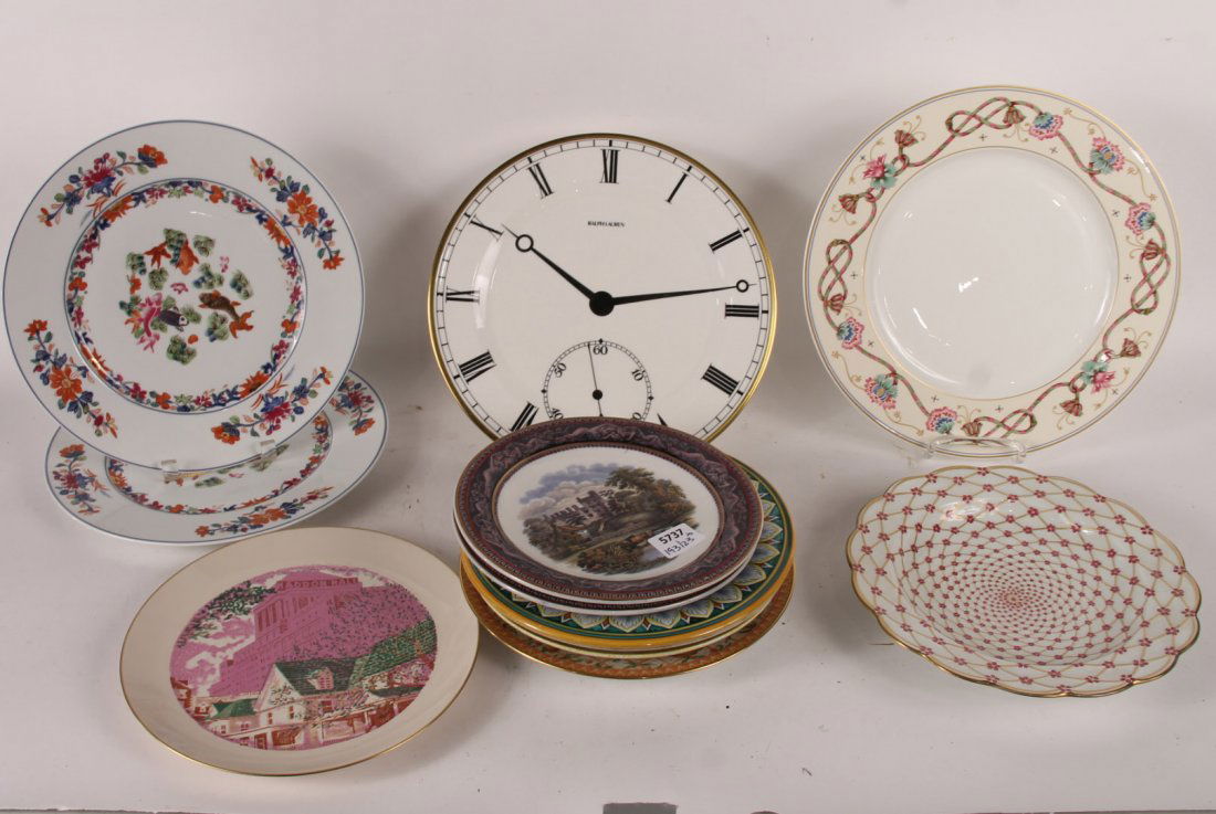 Twelve Assorted Porcelain Plates (1 of 5)