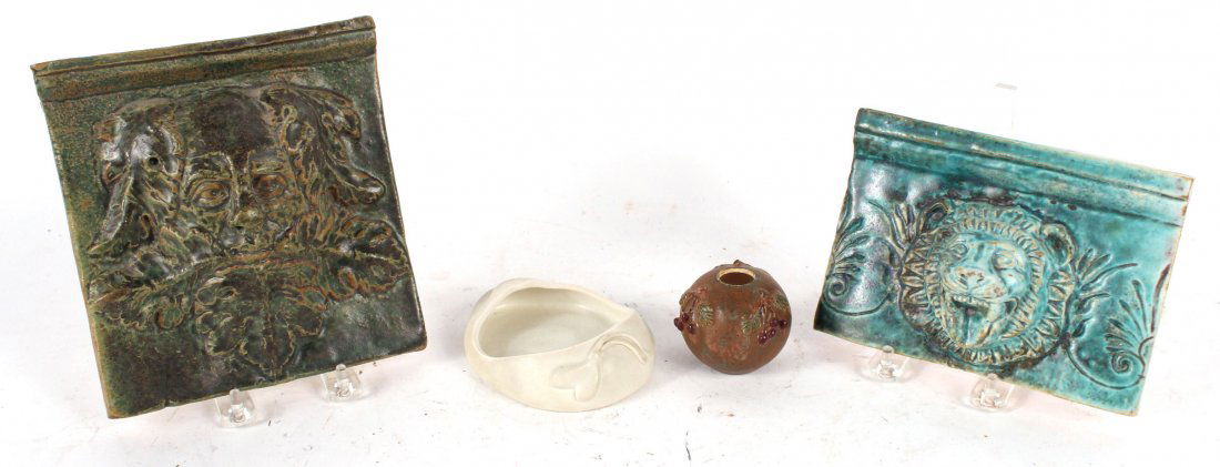 Four Art Pottery Items (1 of 10)