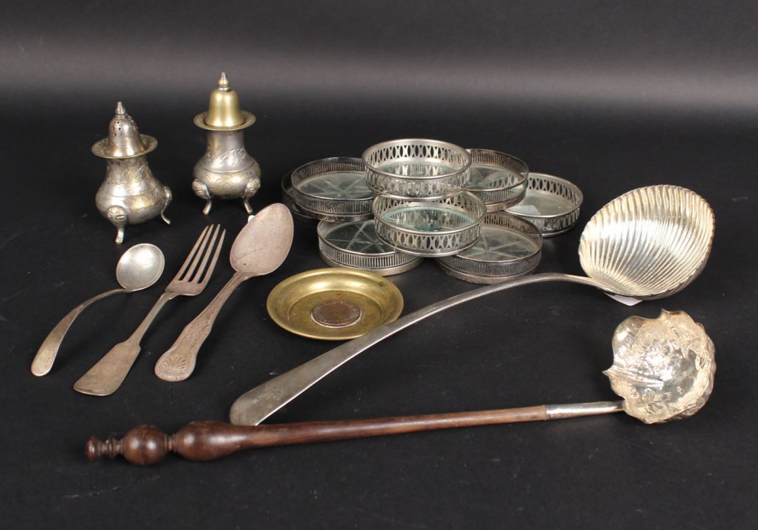 Sterling Silver Ladles and Coasters (1 of 9)