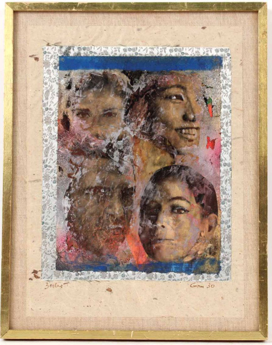 Mixed Media Collage, Karl Zerbe (1 of 10)