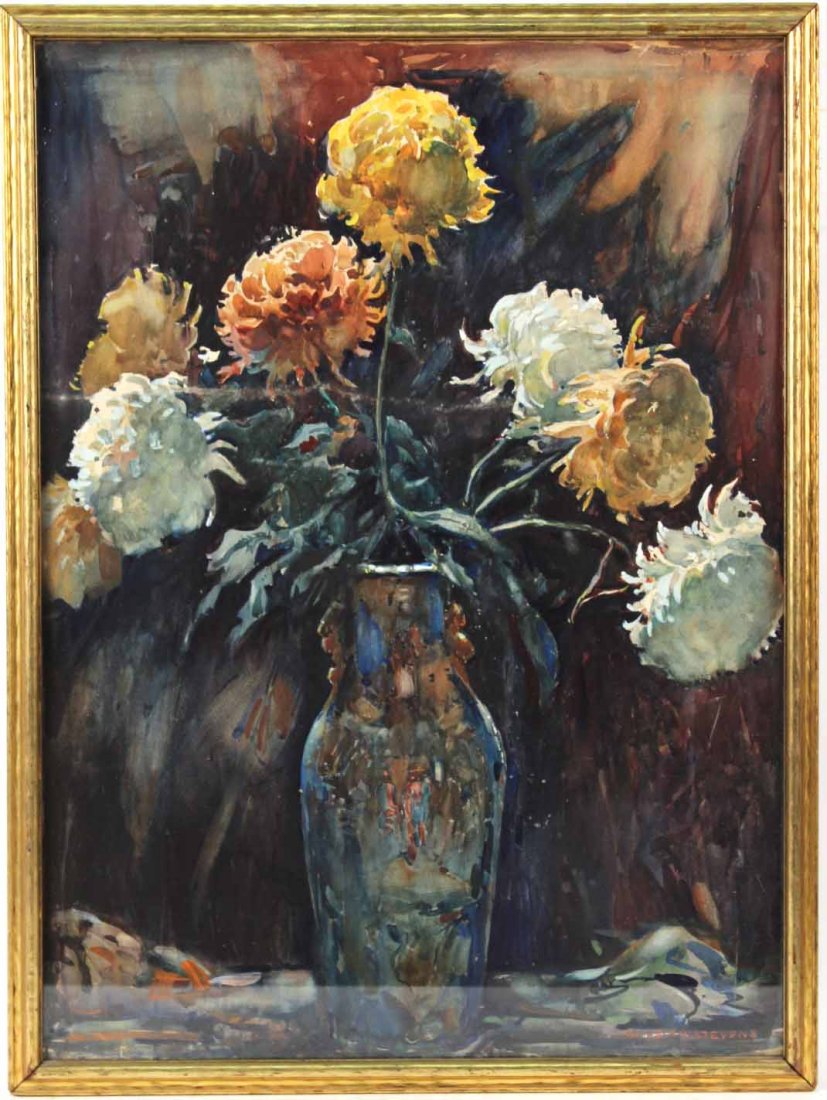 Watercolor, Still Life, William Lester Stevens (1 of 8)