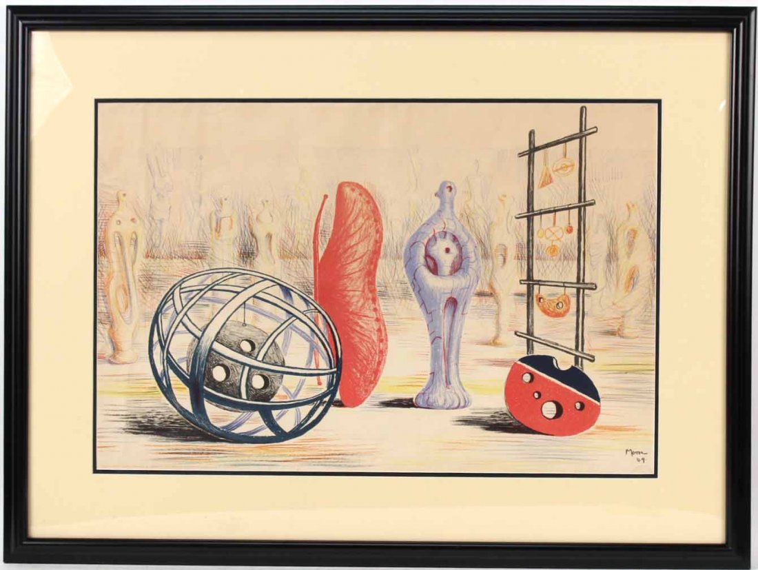 Lithograph Still Life, Henry Spencer Moore (1 of 8)