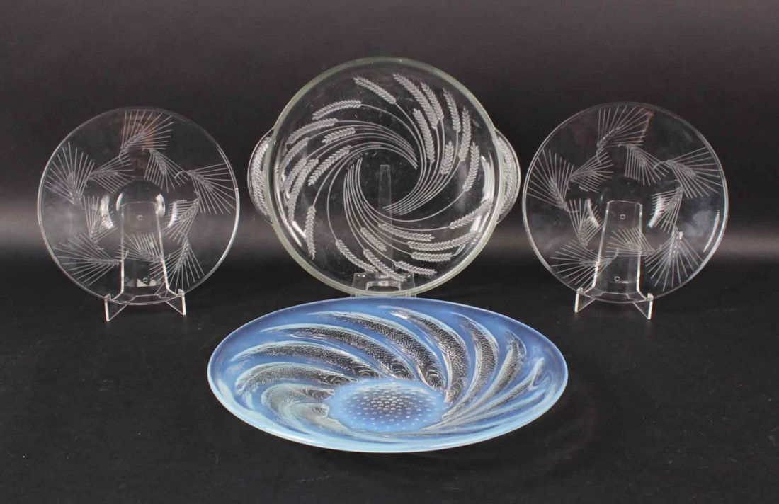 Three R. Lalique Glass Articles (1 of 7)
